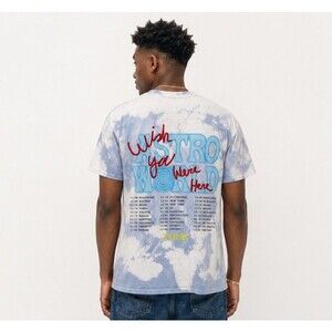 2018 Travis Scott T-Shirt Astroworld Houston Concert No Bystanders “Holes” Large